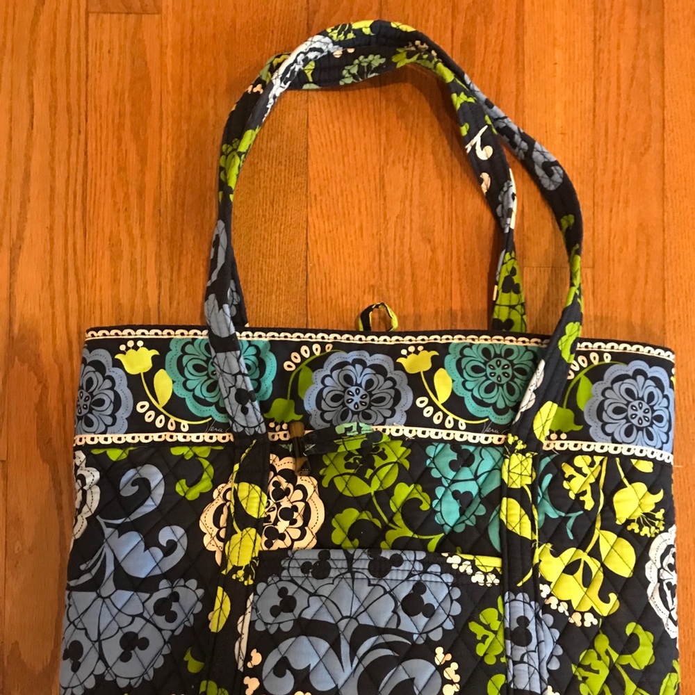 Vera Bradley hidden Mickey Large Tote